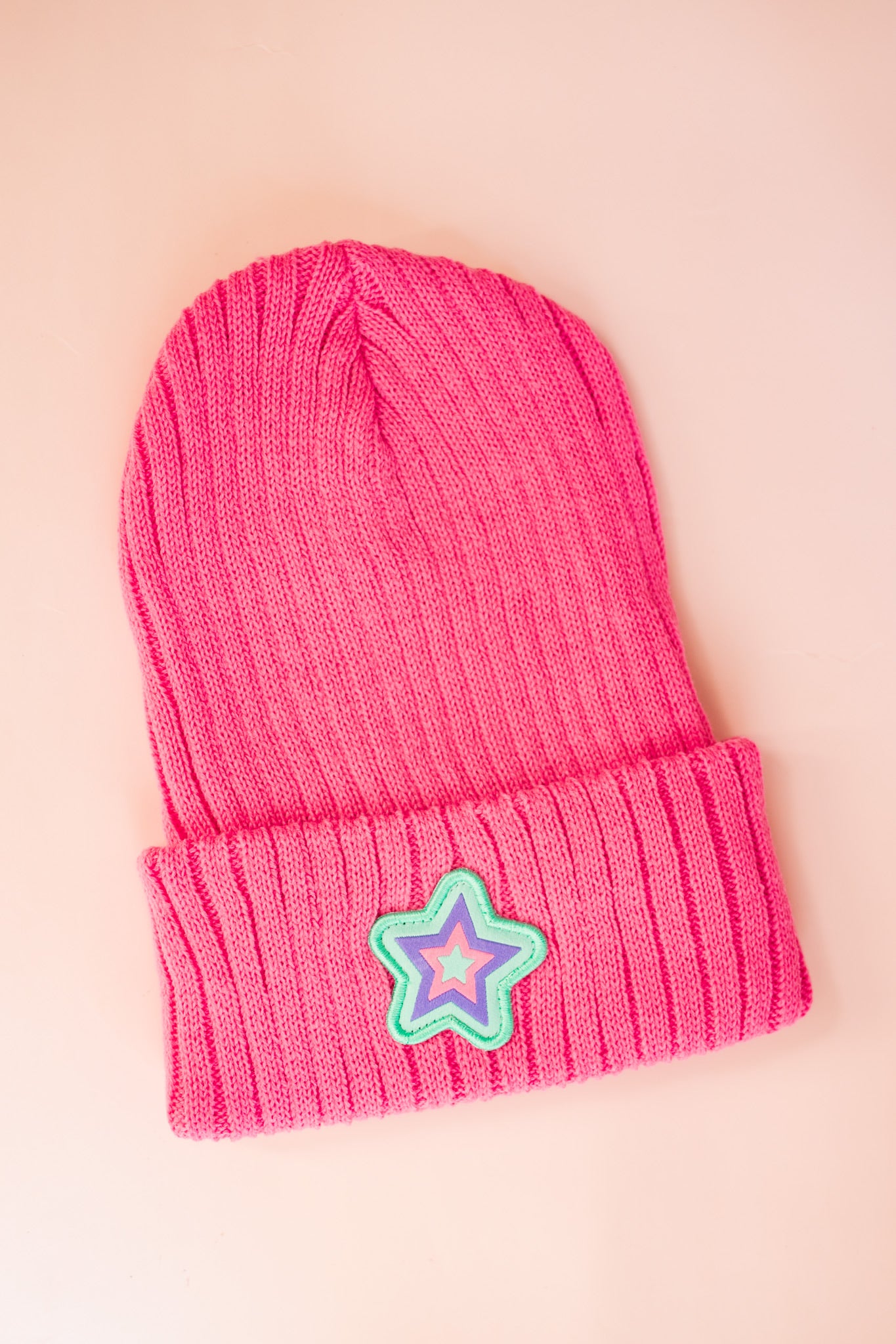 XOXO by magpies | Raspberry Star Beanie