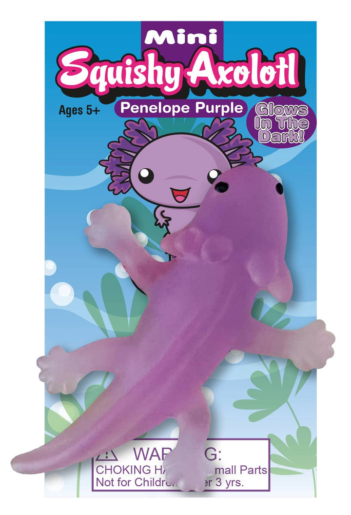 Mini Squishy Axolotl | Assorted