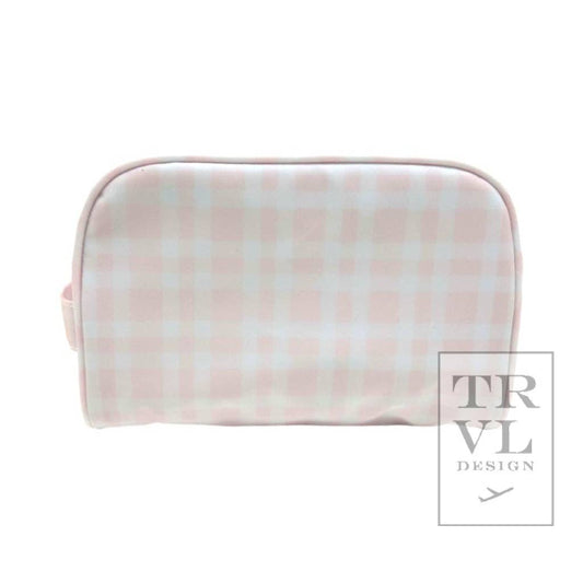 Stow It Dopp Bag | Pimlico Plaid Pink