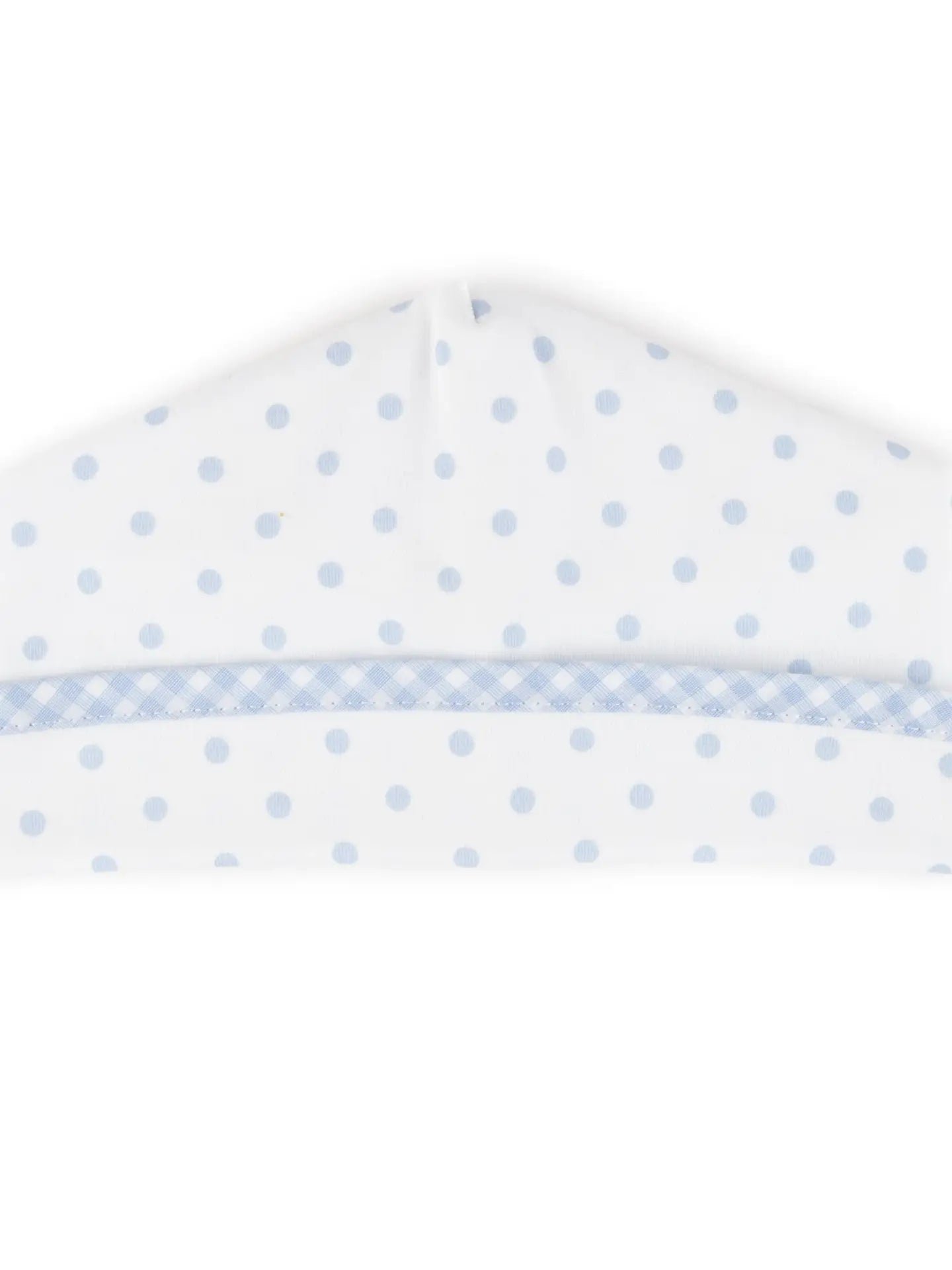 Gingham Dots Hat | Blue