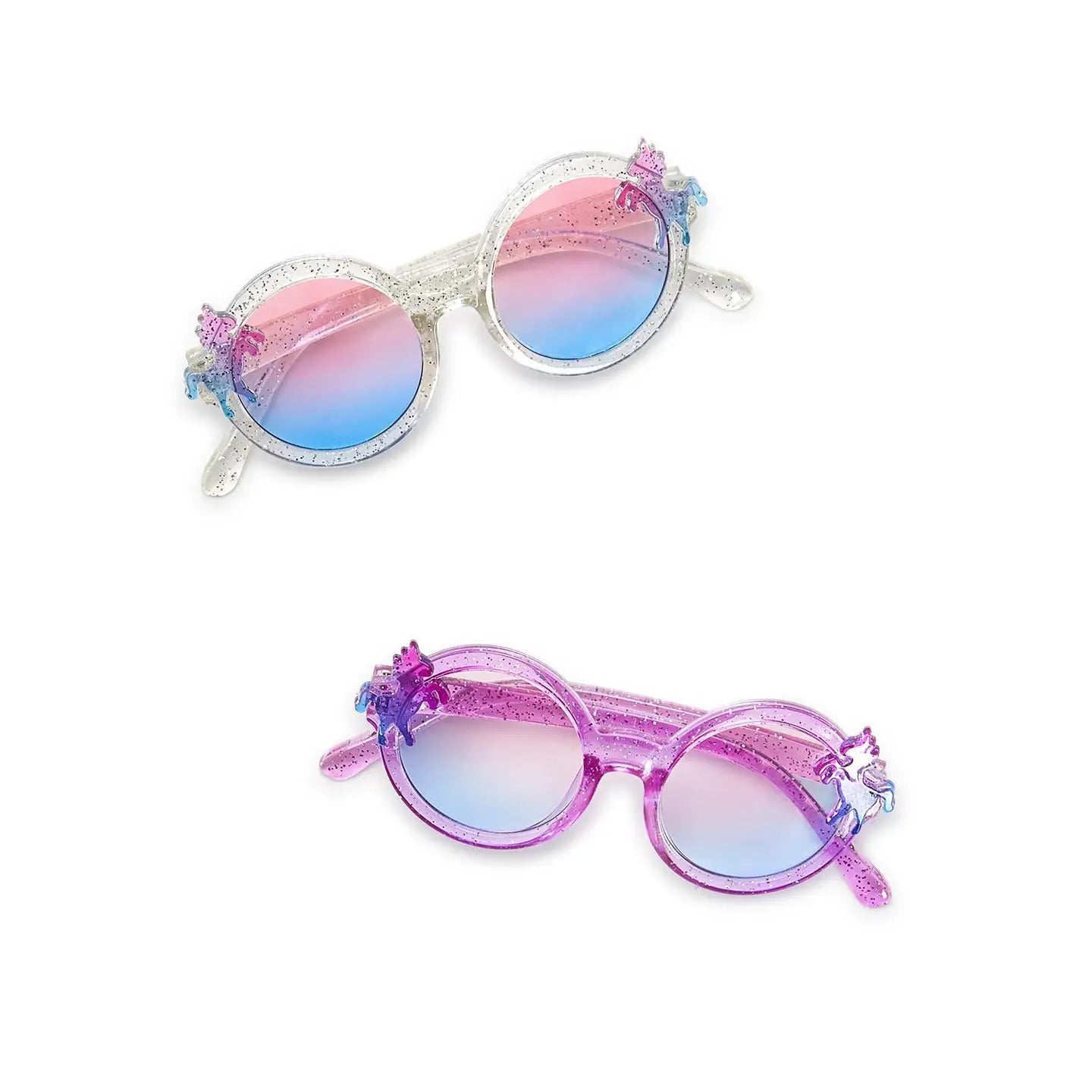 Ombre Unicorn Glitter Sunglasses