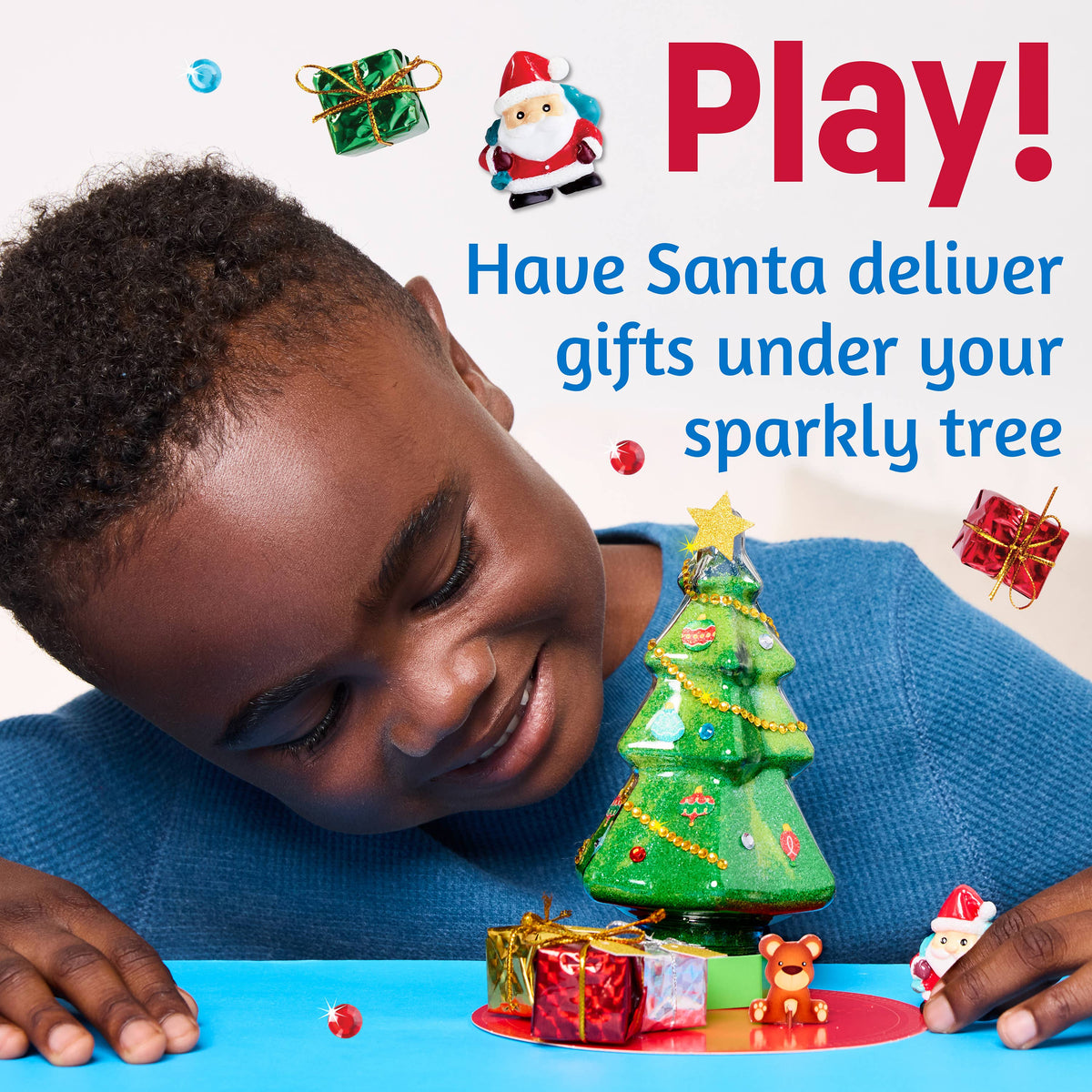 Sand Art Christmas Tree Holiday Craft Kit for Kids