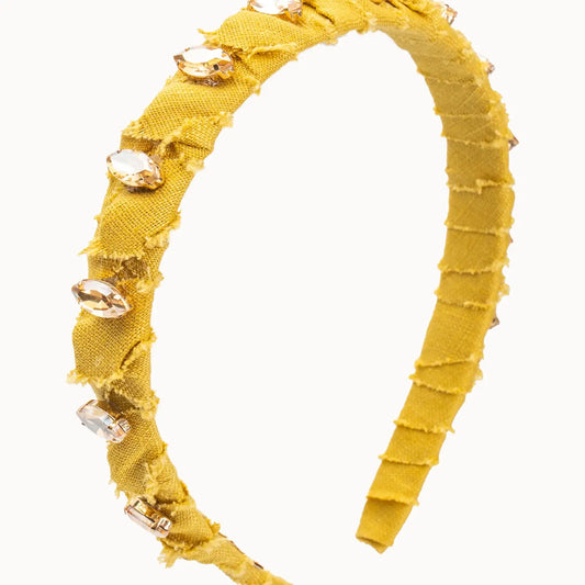 Rebecca Headband | Yellow