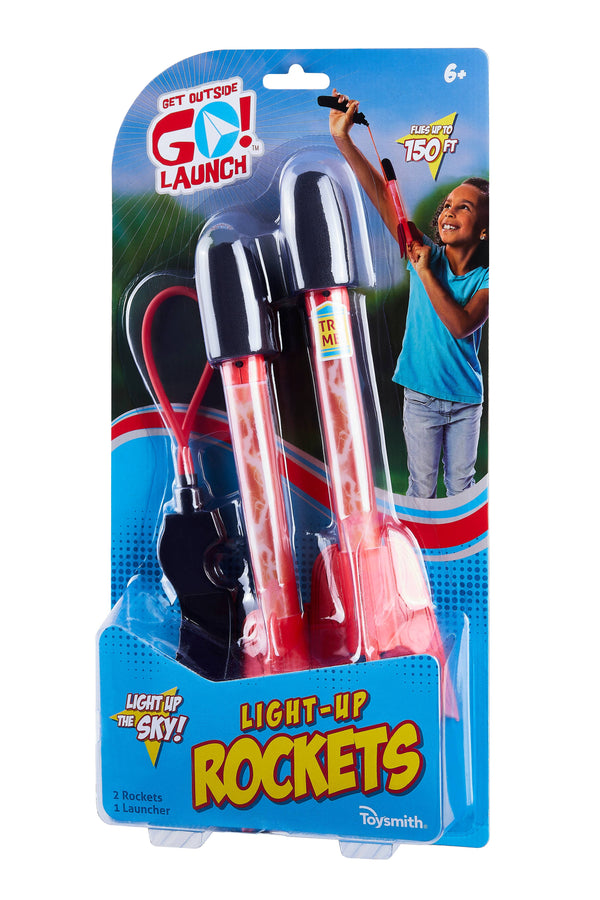 Get Outside GO!™ Launch Light-Up Rockets