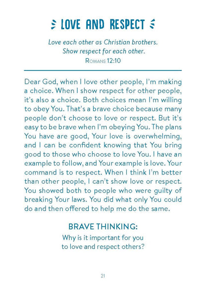 3-Minute Prayers for Brave Boys