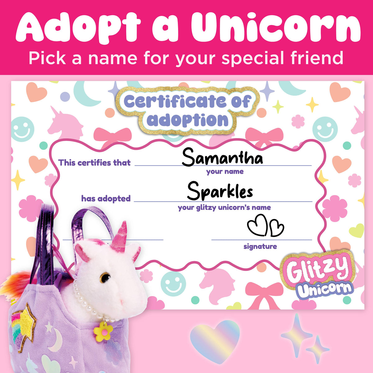 Decorate a Glitzy Unicorn