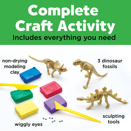 Create with Clay Dinosaurs | DIY Craft for Kids