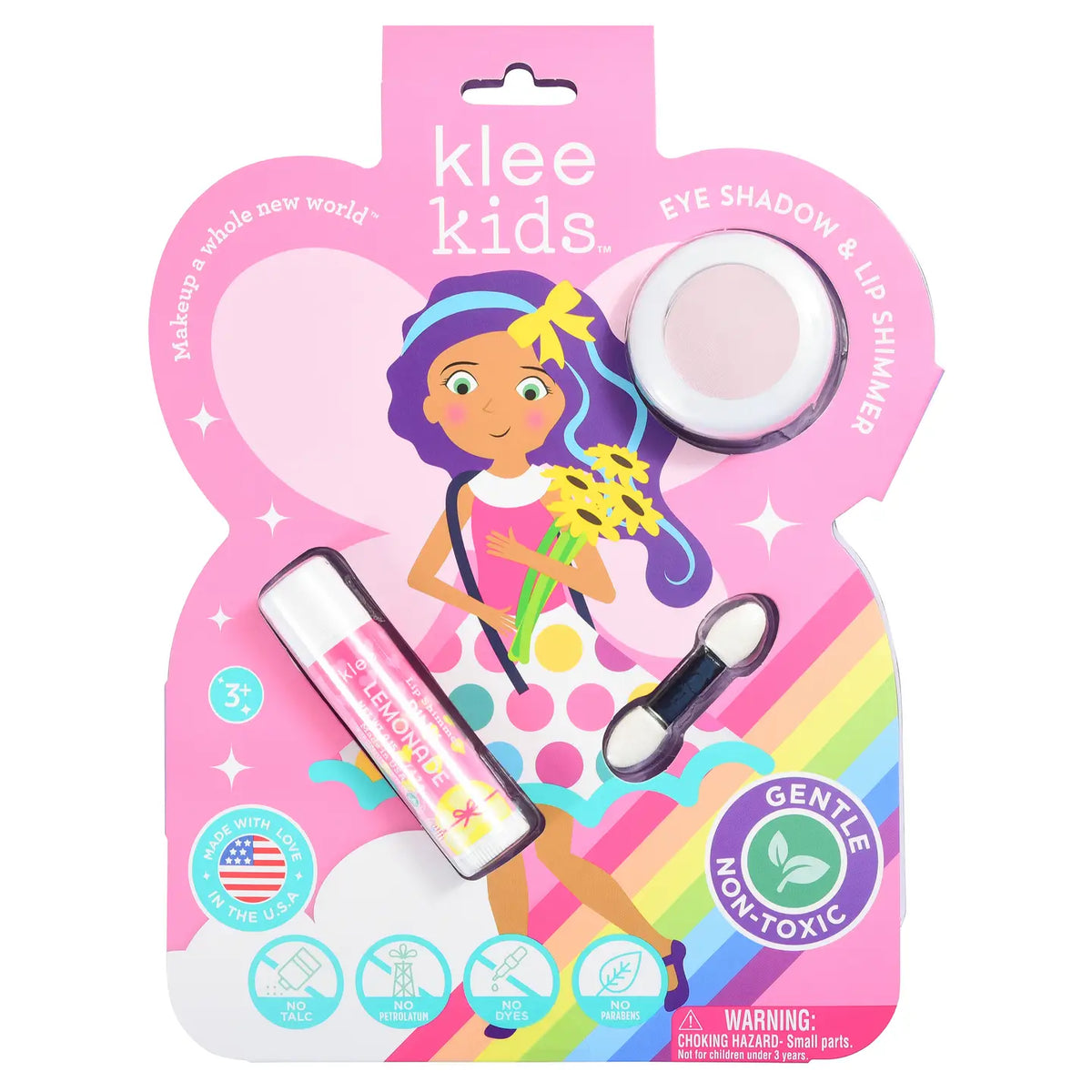 Klee Kids Makeup Duo | Eye Shadow & Lip Shimmer