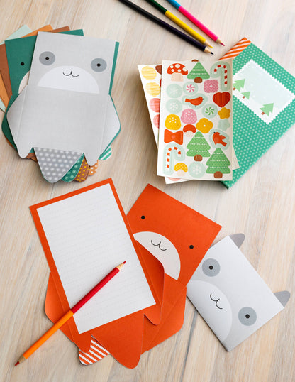 Festive Pals My Stationery Set