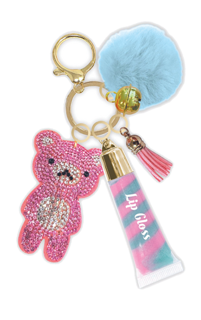 Lip Gloss with Keychain | Gummy Bear