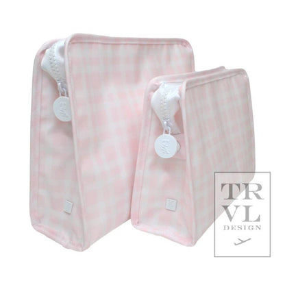 Roadie Large | Pimlico Plaid Pink