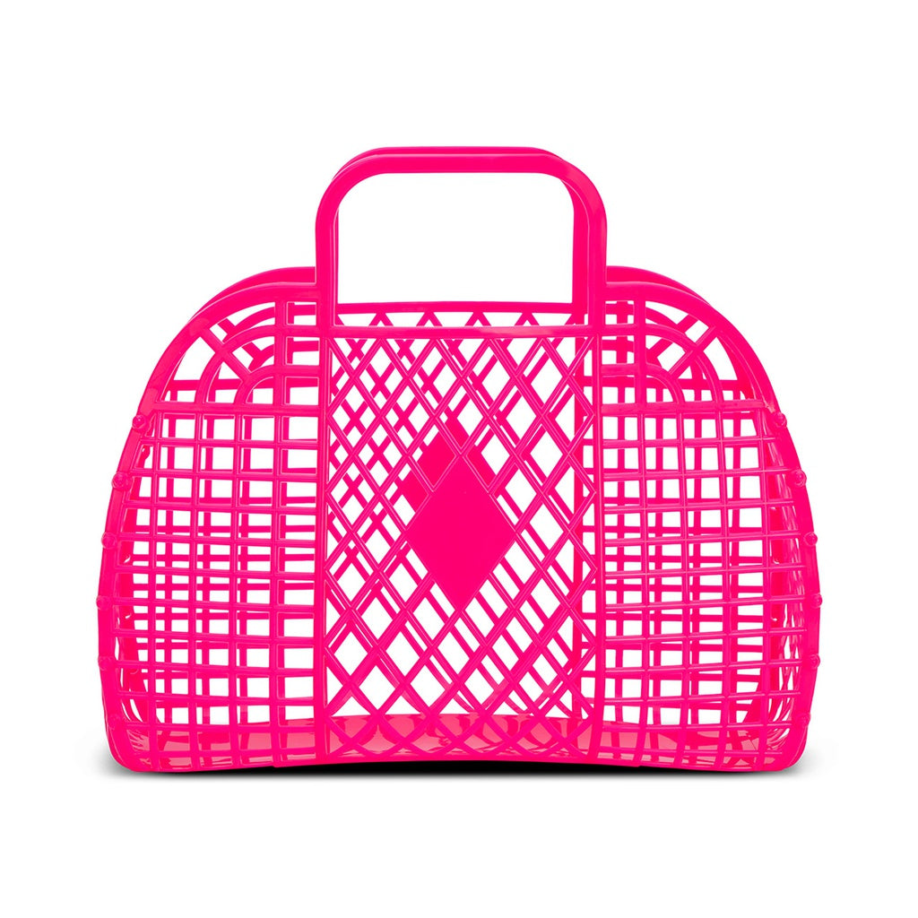 Large Jelly Bag | Neon Pink