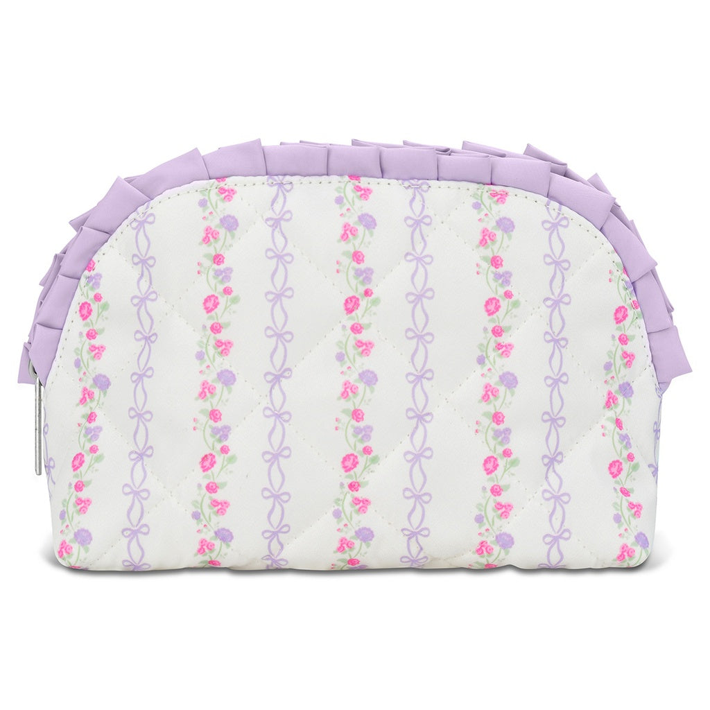 Forever Floral Oval Cosmetic Bag