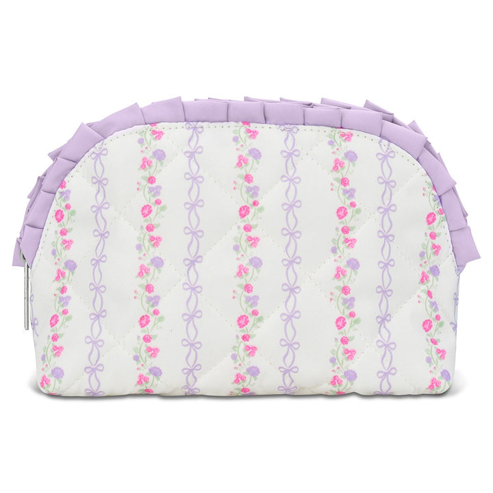 Forever Floral Oval Cosmetic Bag