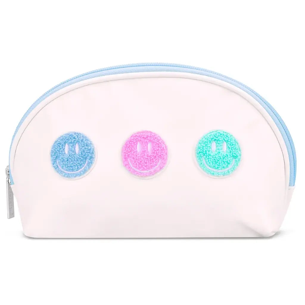 Made You Smile Oval Cosmetic Bag