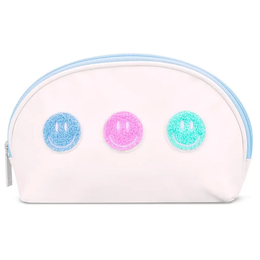Made You Smile Oval Cosmetic Bag