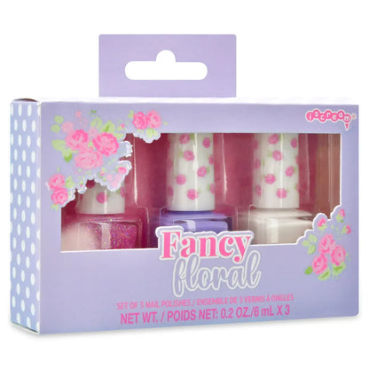 Fancy Floral Nail Polish Set