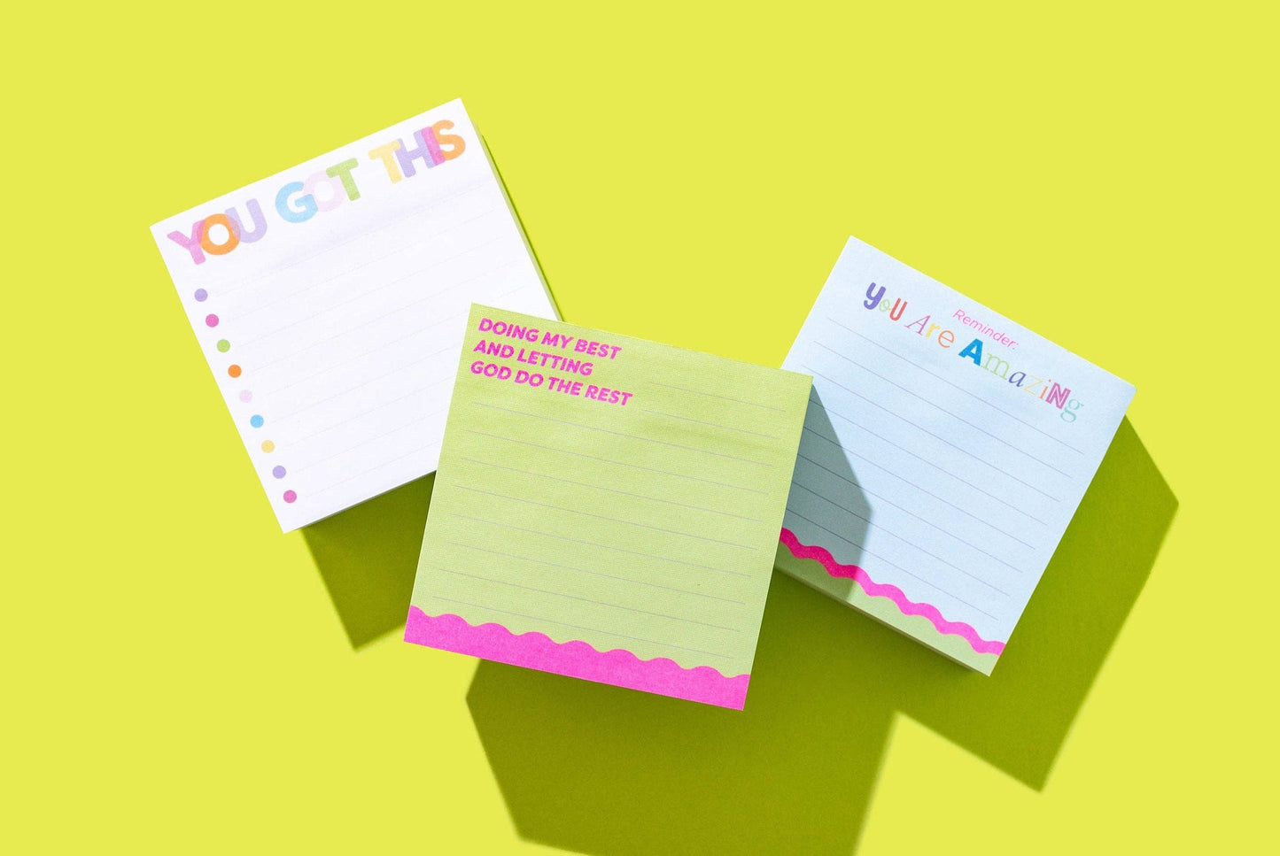 Sticky Notes Pad - "Doing My Best..." - 300 Sheets