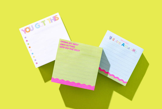 Sticky Notes Pad - "Reminder: You Are Amazing" - 300 Sheets