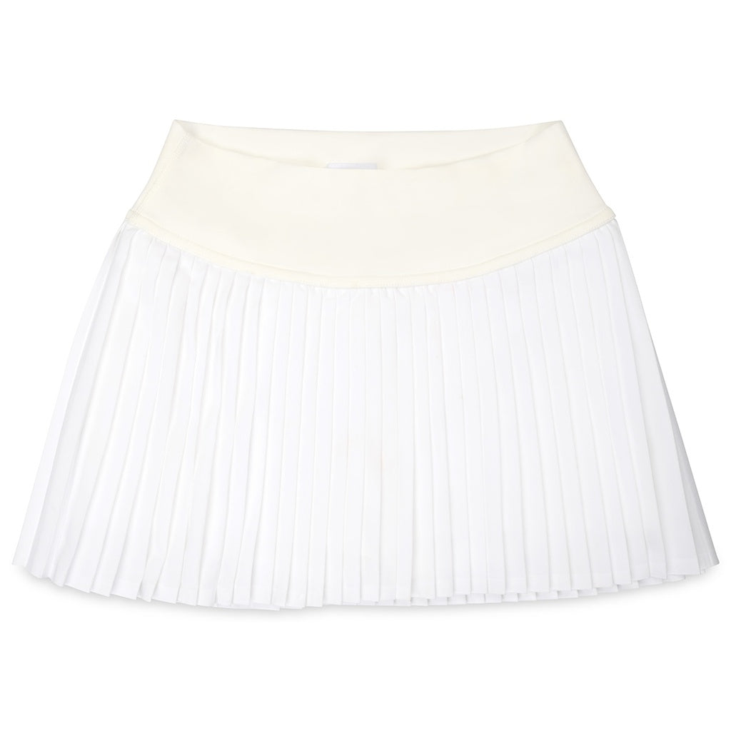 Pleated Skort | White