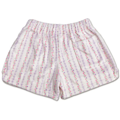 Sweet Heart Vine Plush Shorts