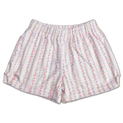 Sweet Heart Vine Plush Shorts