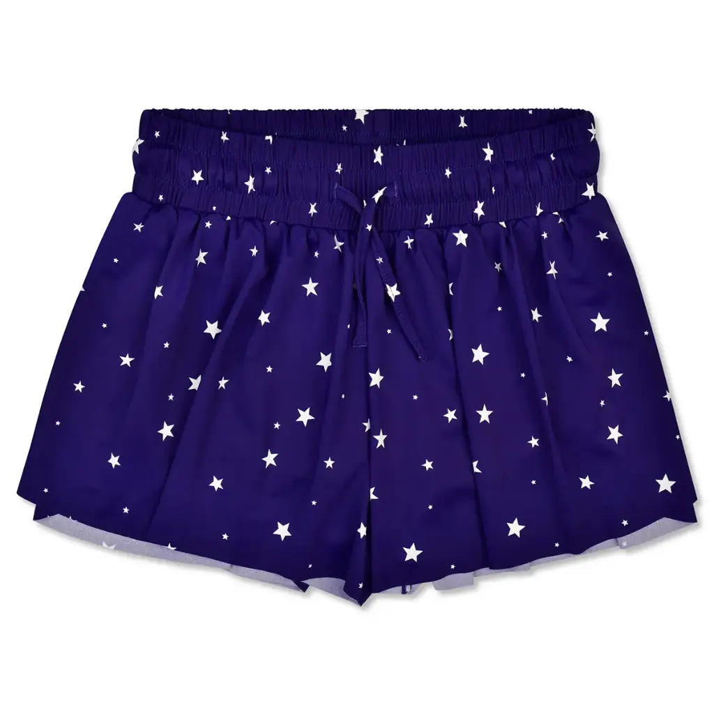 Navy Star Butterfly Shorts