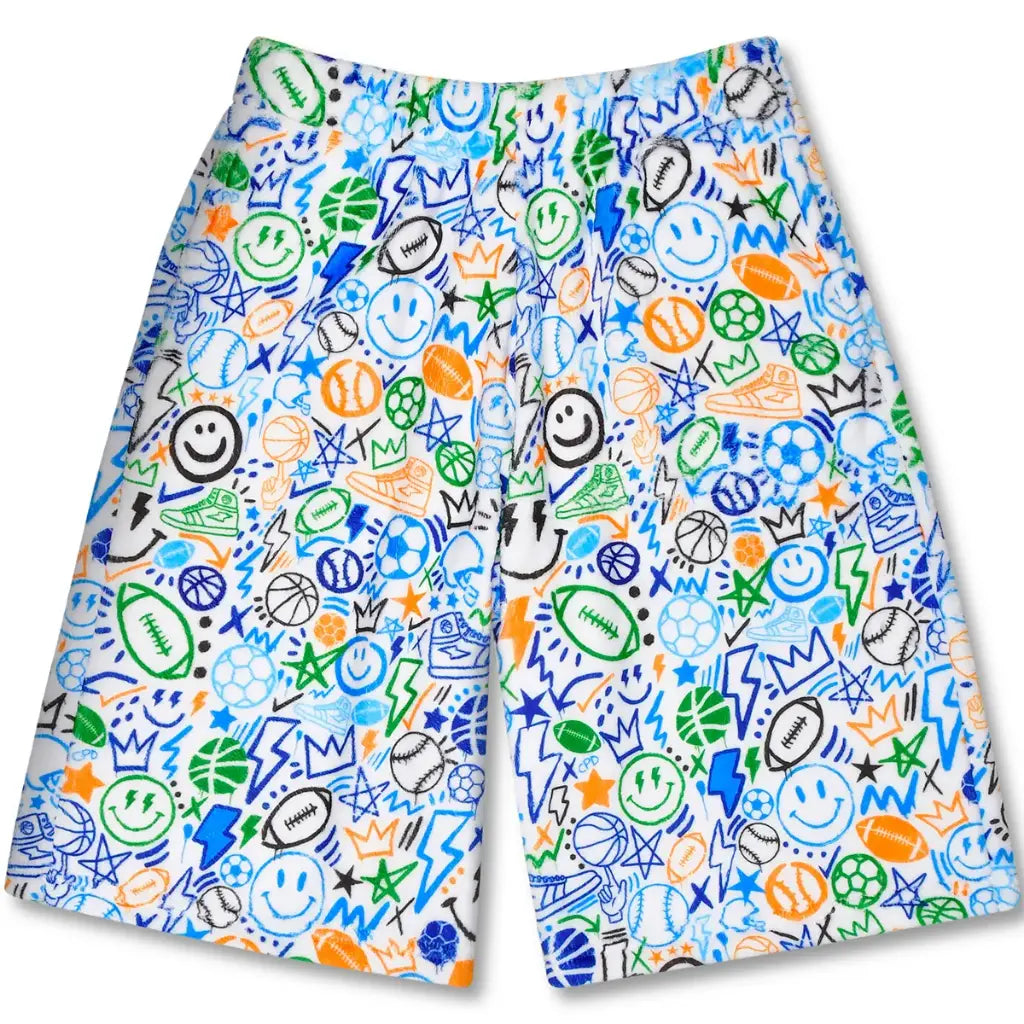 Let's Go Sports Plush Pants