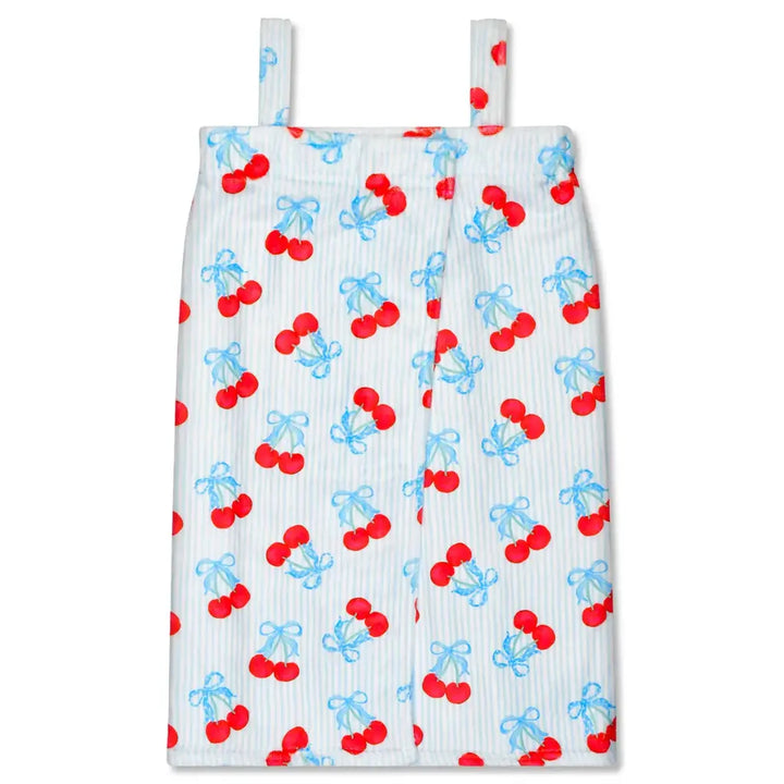 Cherry On Top Plush Spa Wrap
