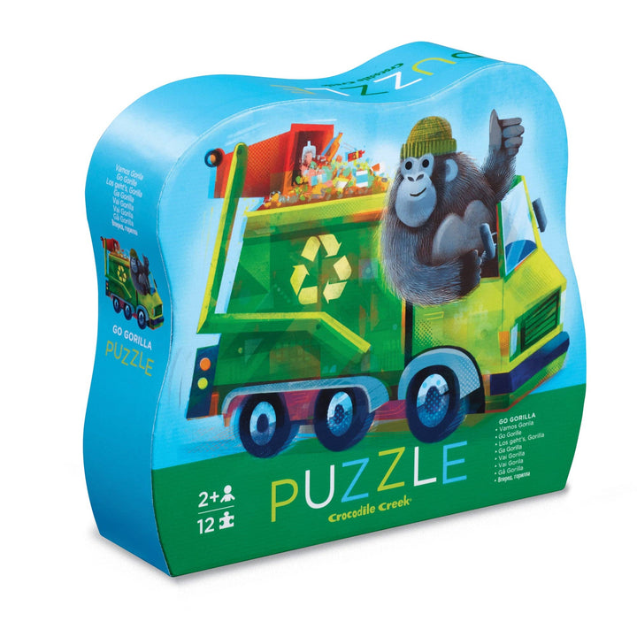 12-Piece Mini Puzzle - Go Gorilla