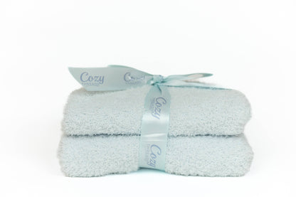 Cozy Baby Receiving Blanket | Blue