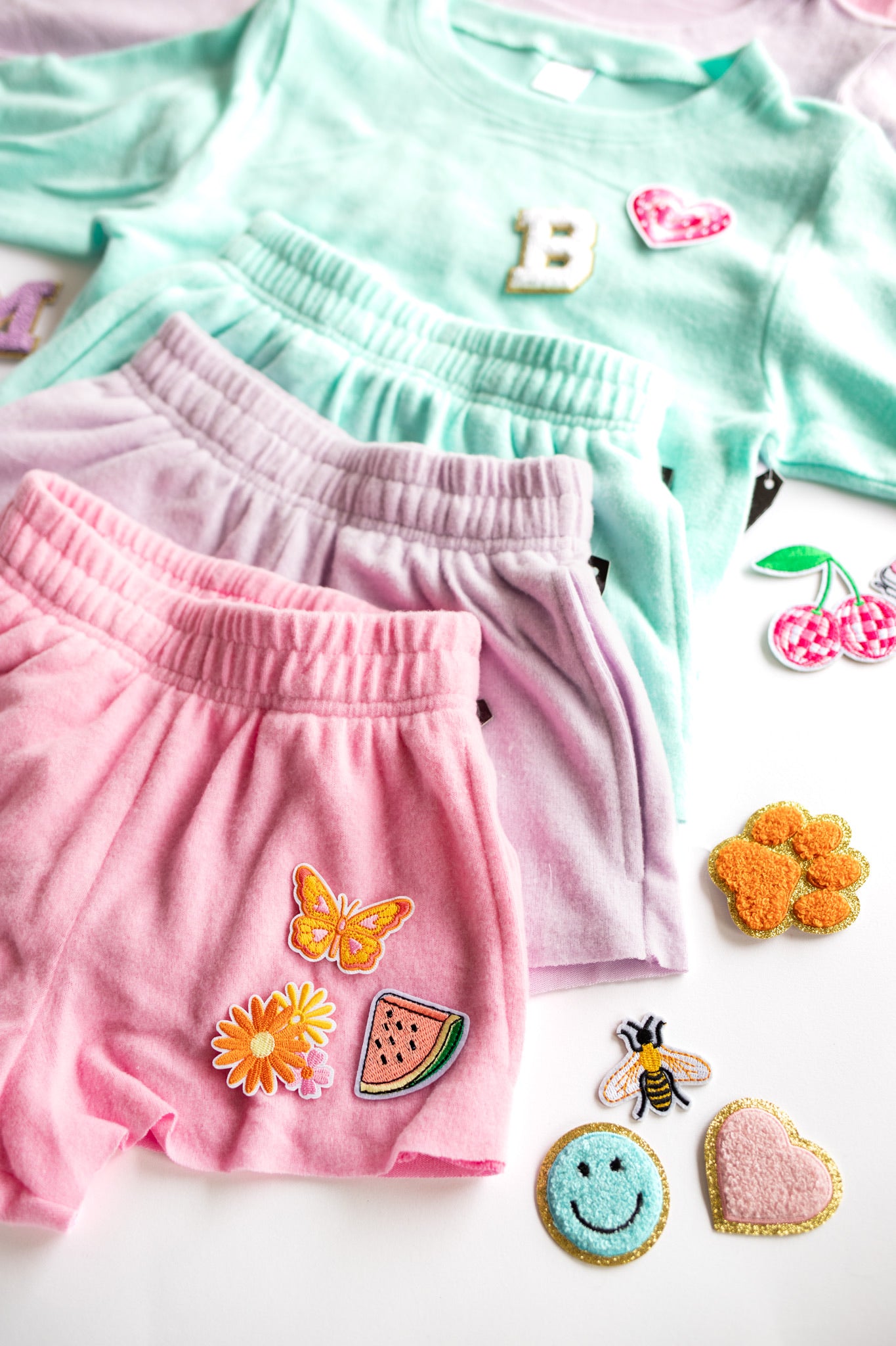 Spring Custom Crewneck Patch Set!