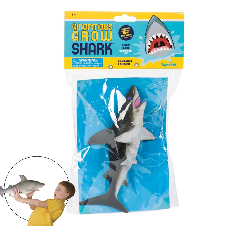 Ginormous Grow Shark, Assorted Colors