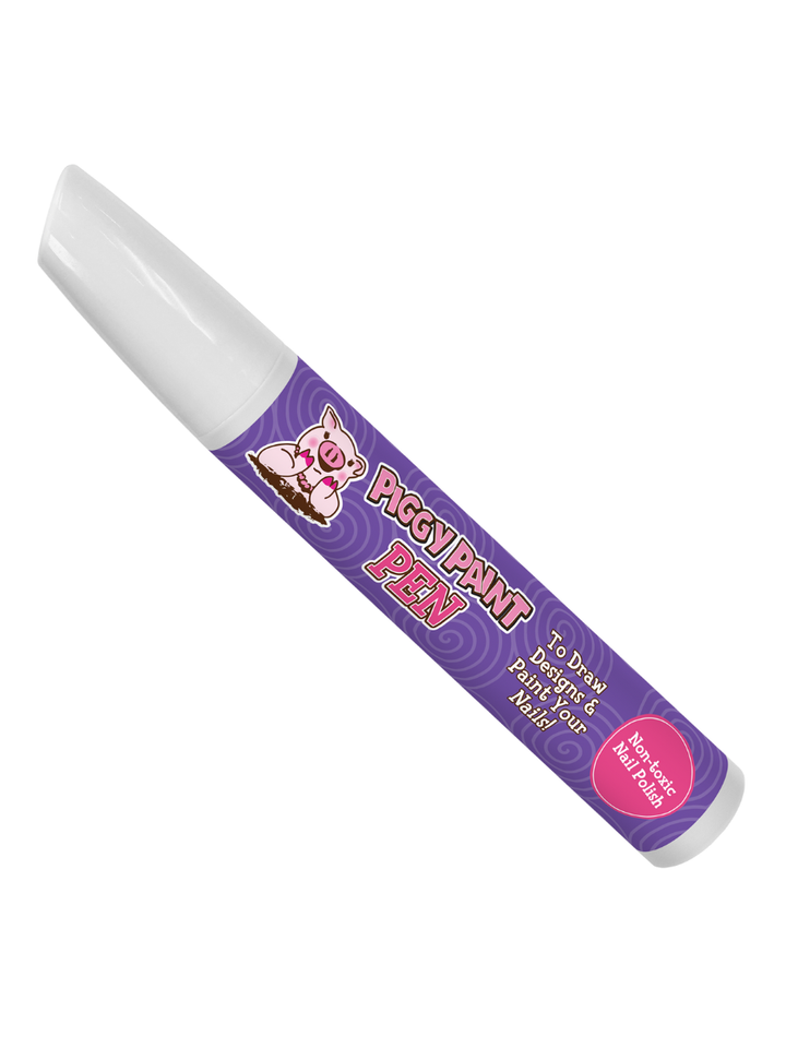 PURPLE Power Piggy Paint Pen Non-Toxic Nail Polish