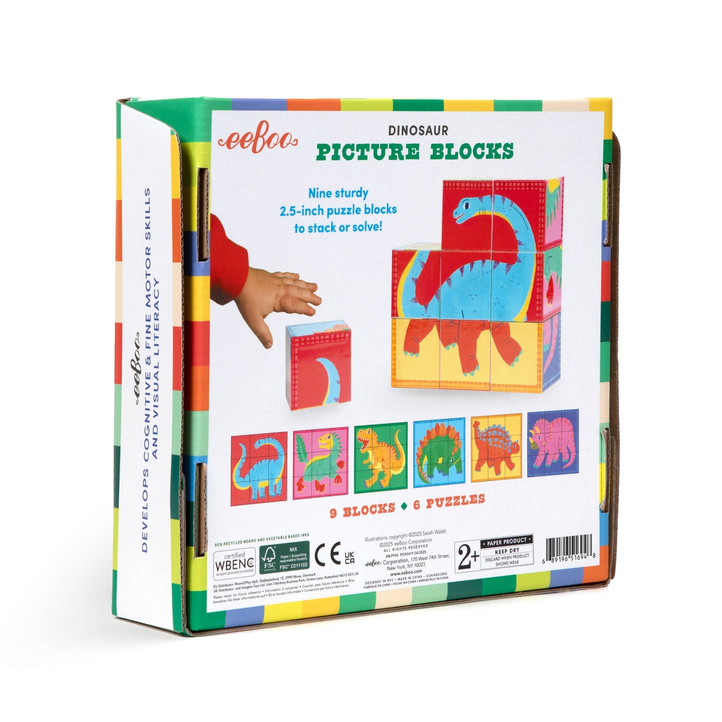 Dinosaur Picture Blocks