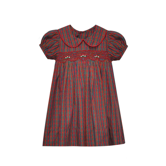 Red Plaid Juliette Dress