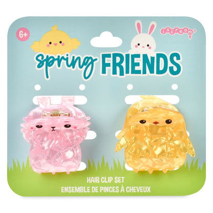 Spring Friends 2pc Hair Clips