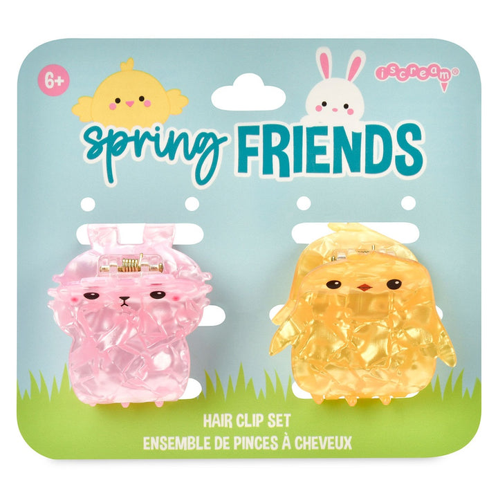 Spring Friends 2pc Hair Clips