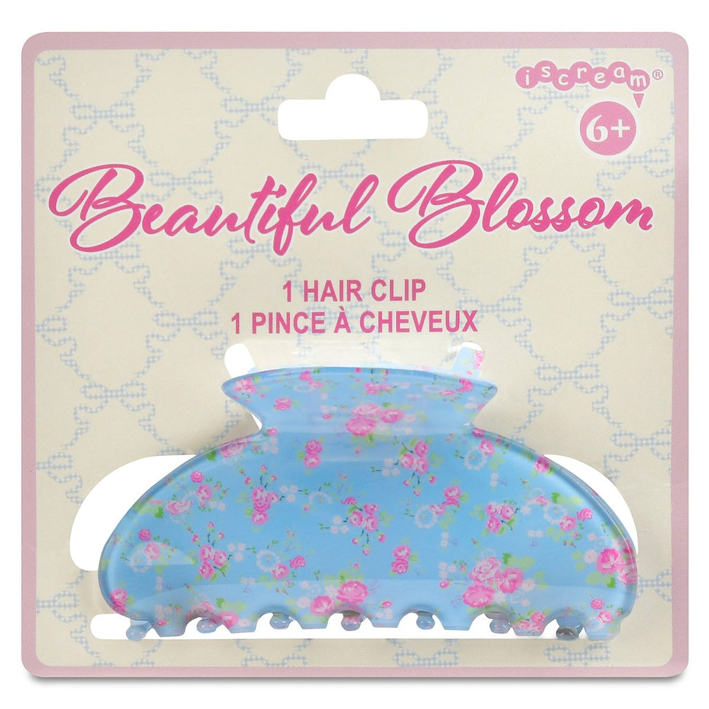 Beautiful Blossom Hair Clip | Blue