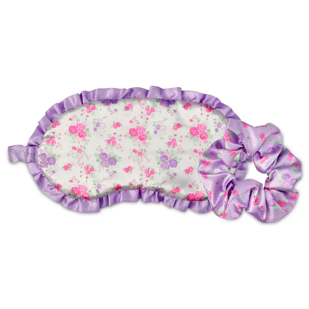 Forever Floral Eye Mask and Scrunchie Set