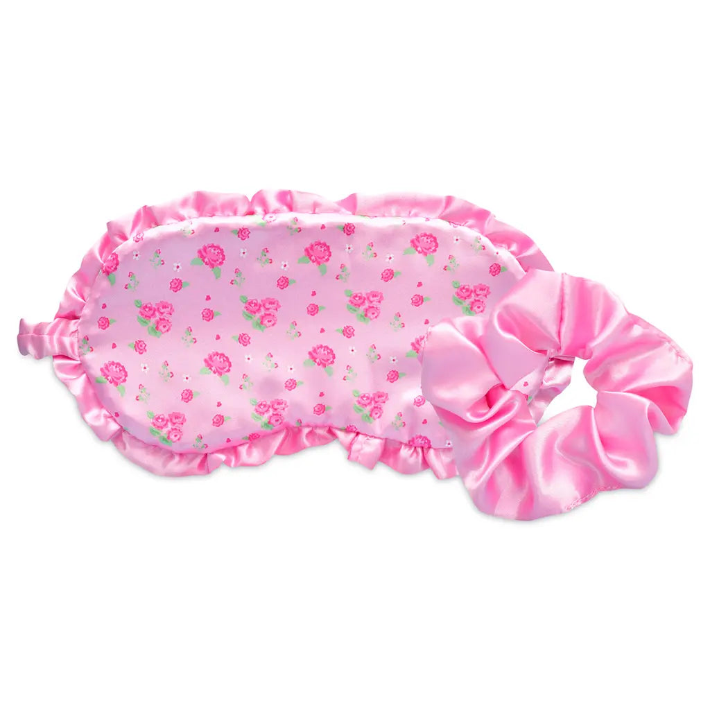 Pretty in Pink Eye Mask & Scrunchie Set