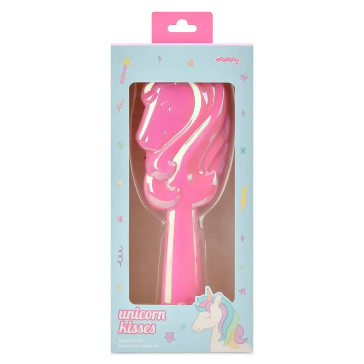 Unicorn Kisses Paddle Brush