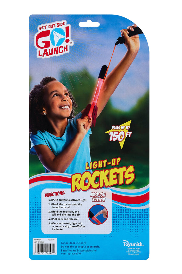 Get Outside GO!™ Launch Light-Up Rockets