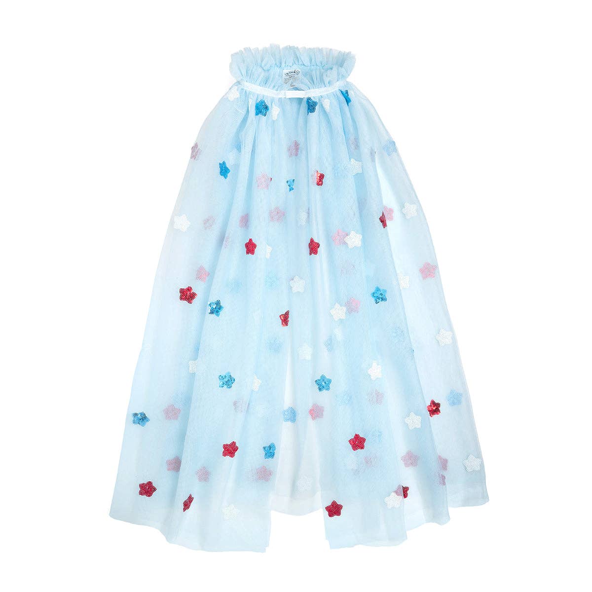 USA Sequin Stars Cape - - Kids Fourth of July Dress Up Cape