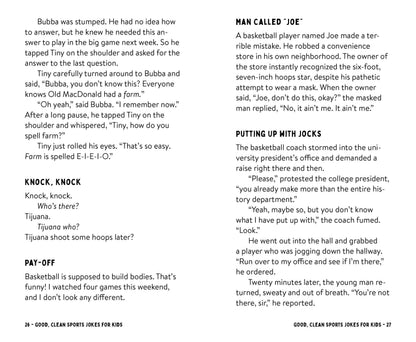 Good, Clean Sports Jokes for Kids!