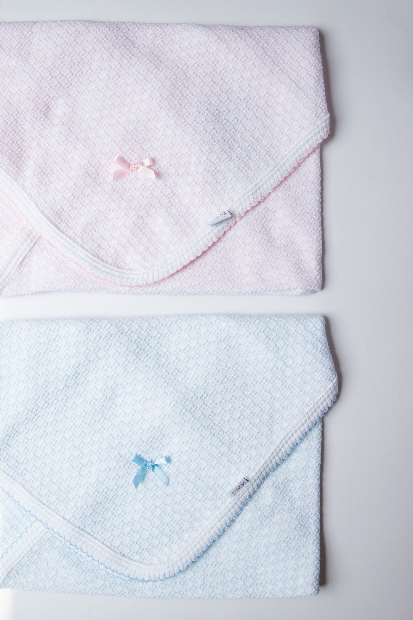 Pinstripe Knit Blanket | Pink