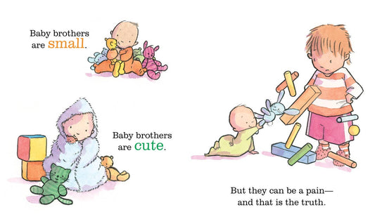 You're Getting a Baby Brother! by Sheila Sweeny Higginson: Board Books; 24 pages / English