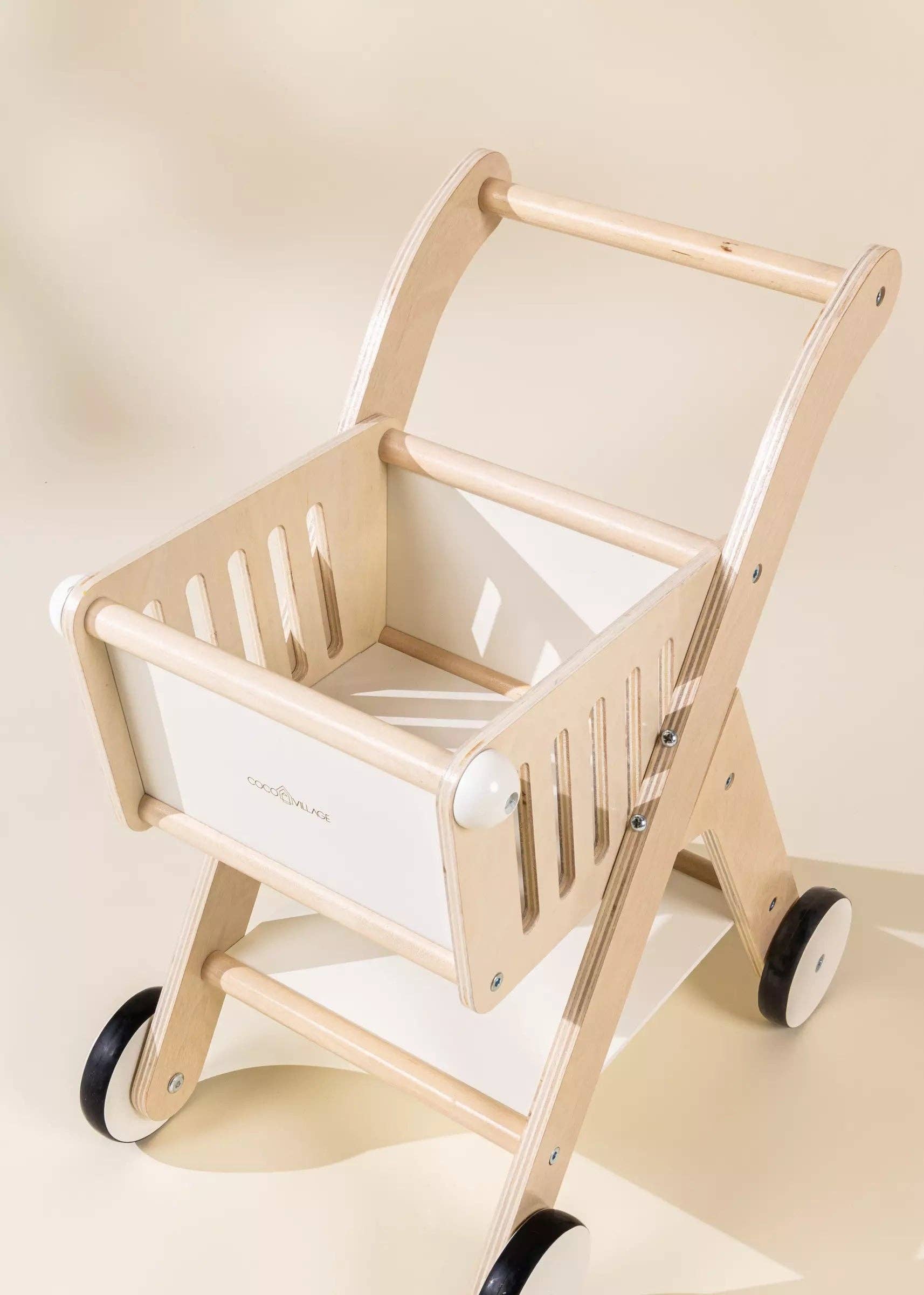 Wooden Shopping Cart | Foam
