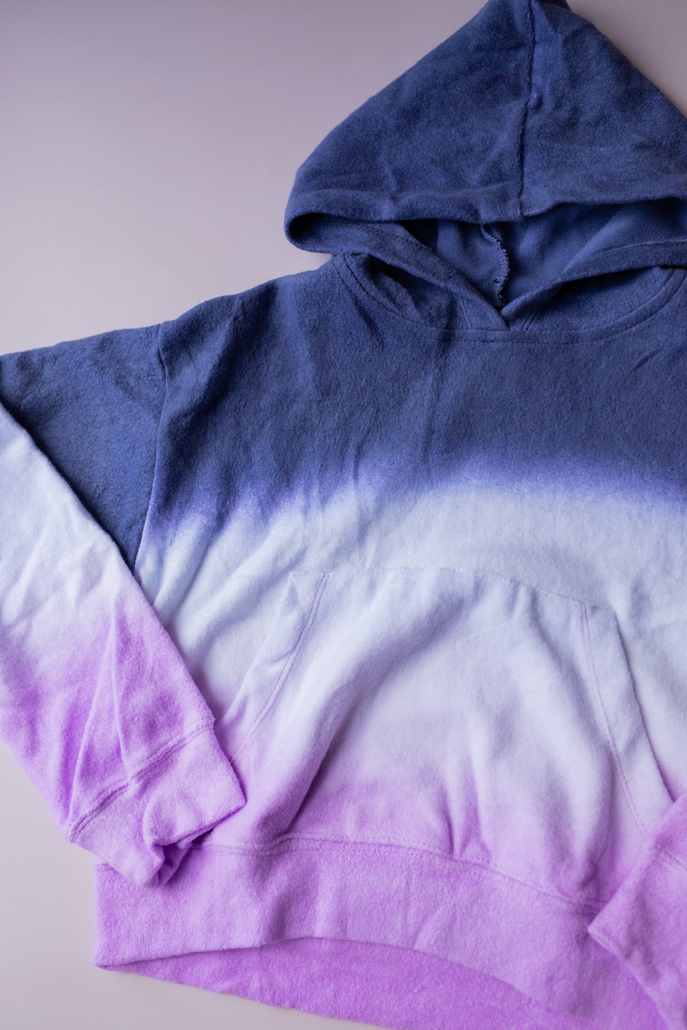 Ombre Hoody | Navy/Purple