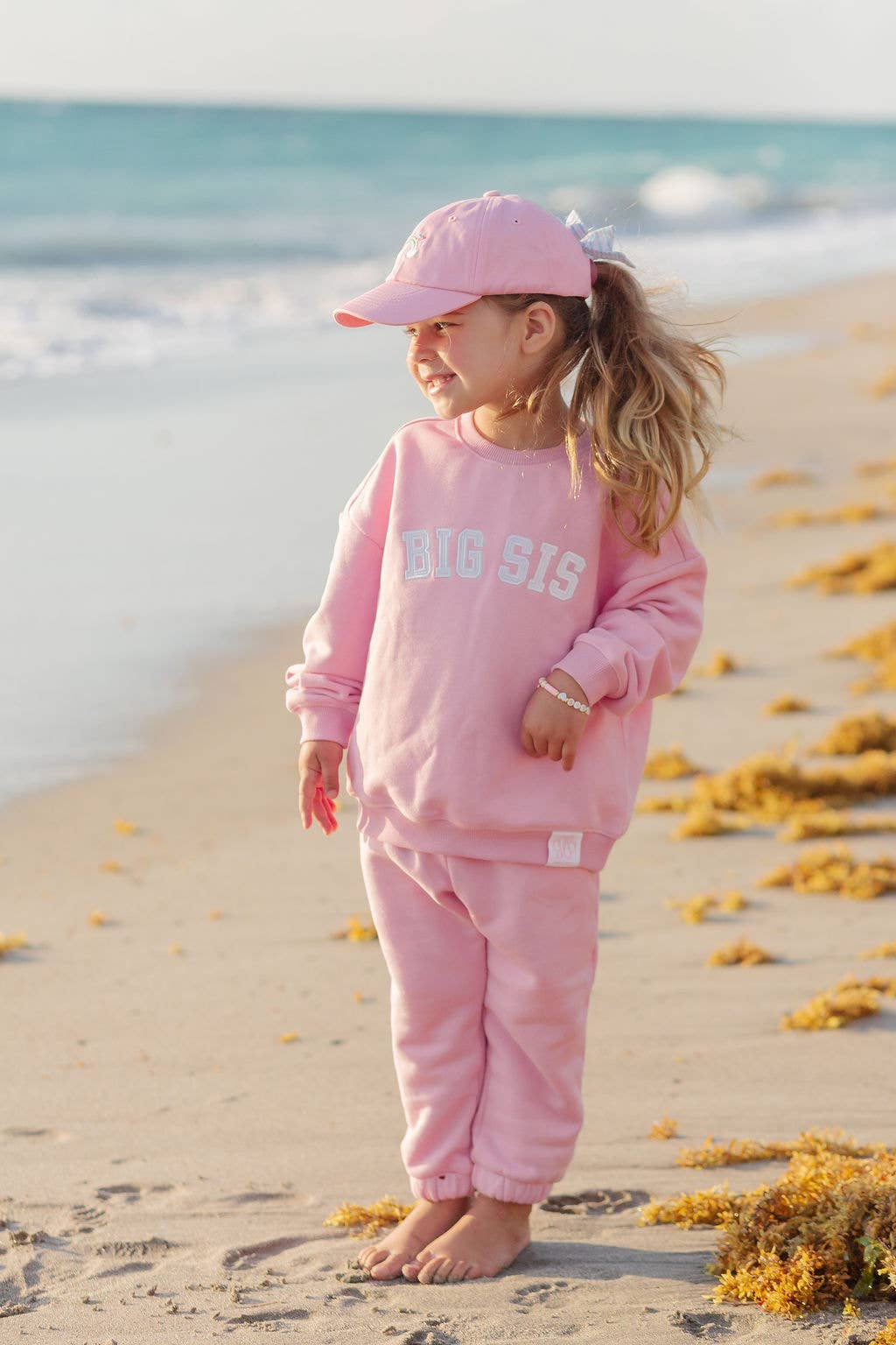 Rainbow Sparkle Bow Baseball Hat